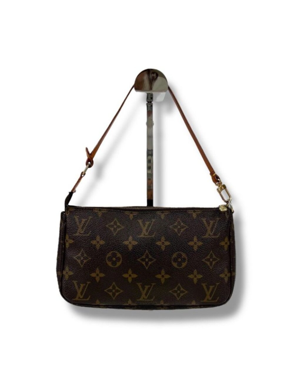 Louis Vuitton Accessoire Pochette Monogram Leather Accessory Pouch Mini Handbag - Picture 2 of 12